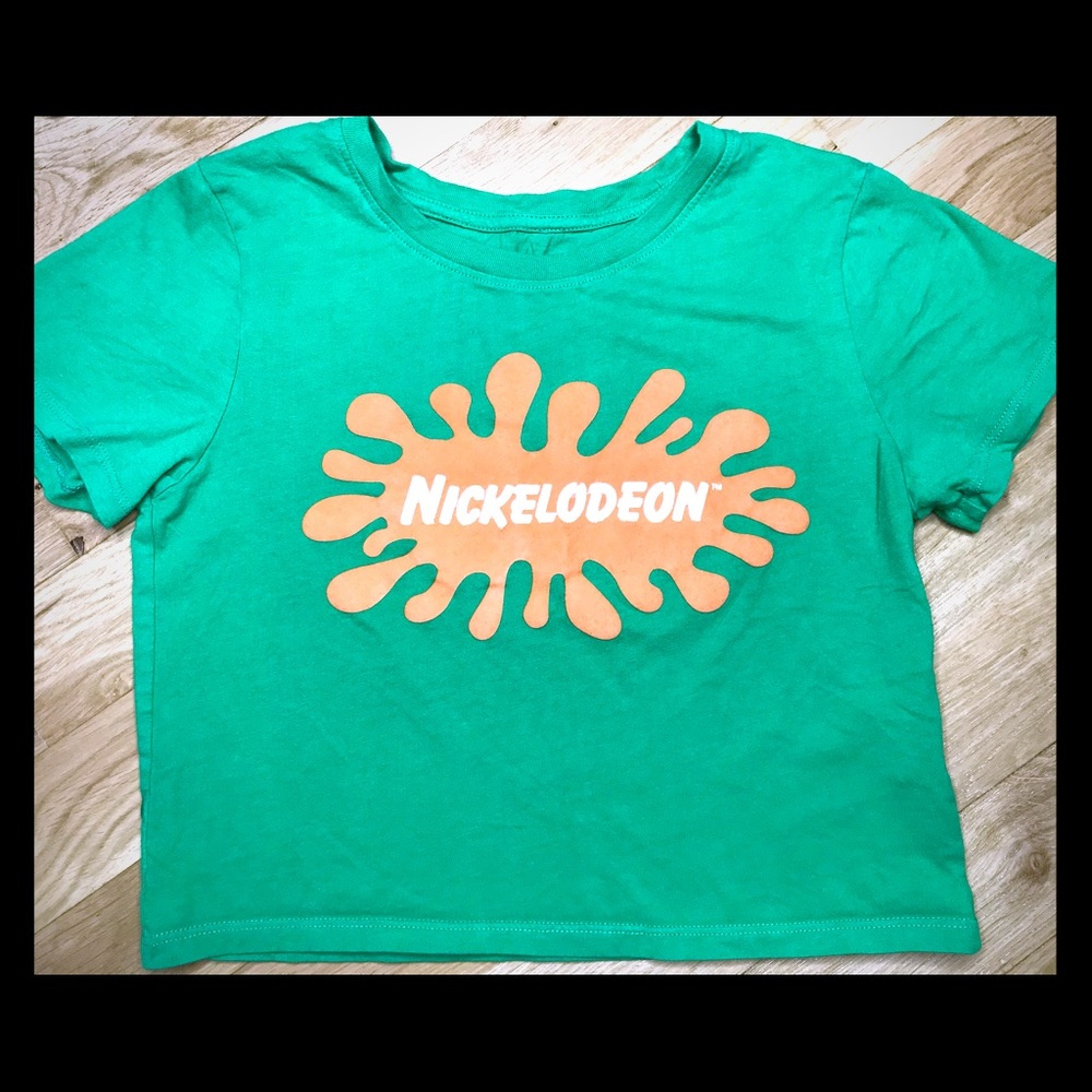 90s Nickelodeon Cropped T-shirt
